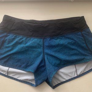 Lululemon 3" Running Shorts - Blue
